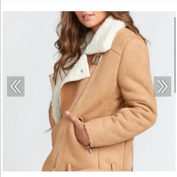 Show Me Your Mumu suede and Sherpa jacket - Picture 3 of 8